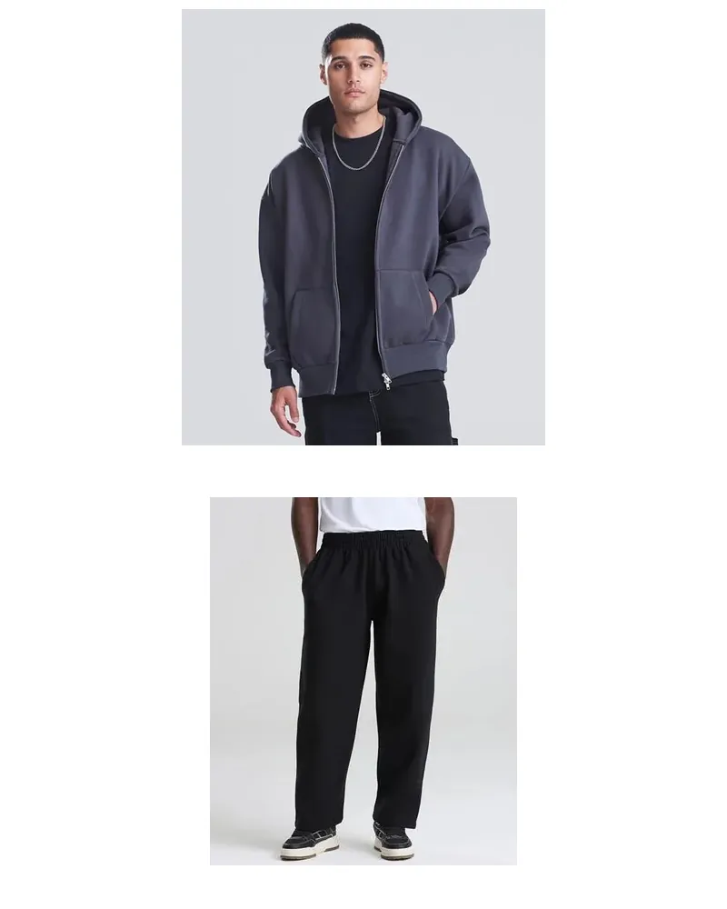 Ensemble Large Zip — haut